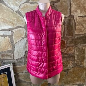 Marc New York Fuchsia Quilted Vest